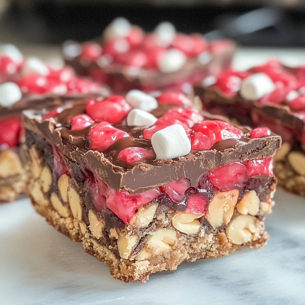Homemade Cherry Mash Bars