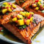 Honey Lime Salmon with Mango Salsa