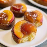 Peach Upside Down Mini Cakes
