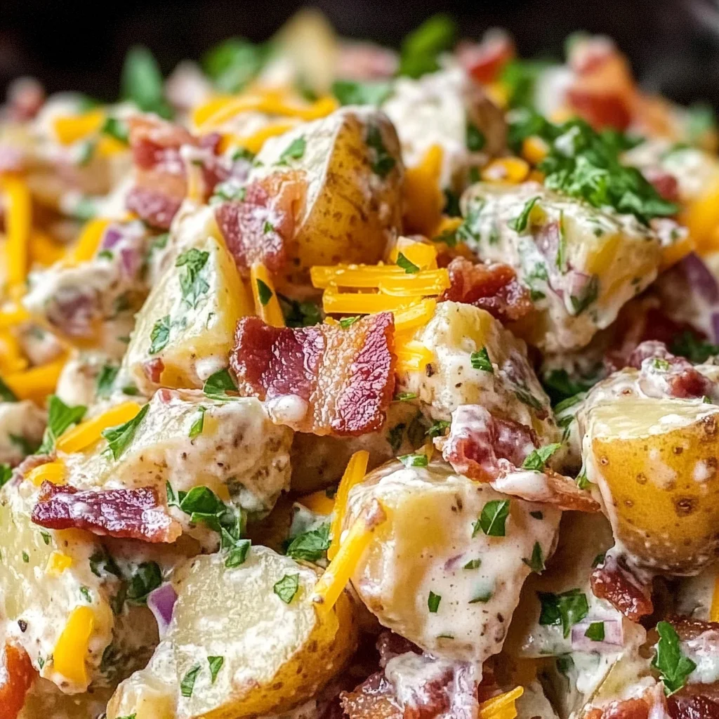 Steakhouse Potato Salad: A Creamy, Flavor-Packed Side Dish
